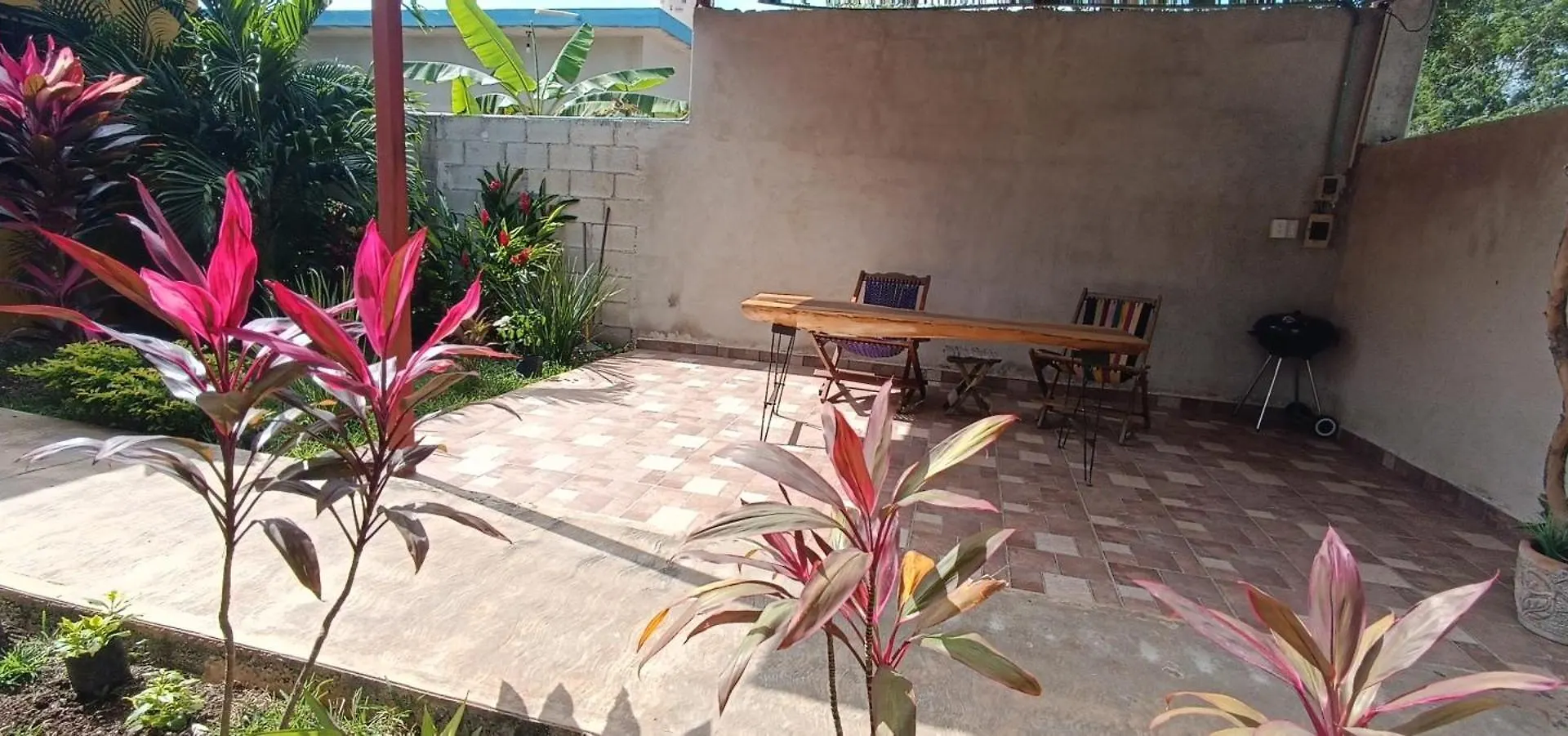Casa Flores Bacalar Mexique